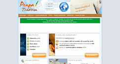 Desktop Screenshot of en.penpal-tradition.net